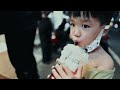 小朋友逢甲夜市打彈珠 children playing marbles at fengjia night market