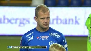 Åtvidabergs Bergström, Gustavsson och Hallingström tackas av fansen - TV4 Sport