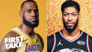 Which Laker is under more pressure: LeBron or Anthony Davis? | First Take