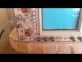 tektronix 465b oscilloscope has short horizontal trace irregularities part 1