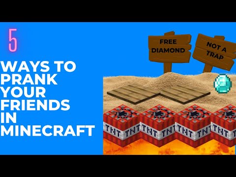 5 Ways To Prank Your Friends In Minecraft - YouTube