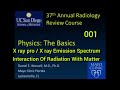 Physics: X-ray Production || X-ray Emission Spectrum And Interaction Of Radiation With Matter part 1