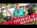 Planting Containers with Perennials