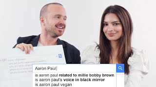 Aaron Paul & Emily Ratajkowski Answer the Web's Most Searched Questions | WIRED