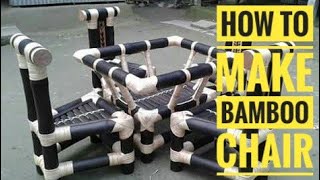 How to make Bamboo double stand chair ! #babu bamboo handicraft#bamboo #assambamboo