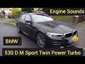 BMW 530D M Sport Twinpower Turbo Start Up Engine & Exhaust Sound