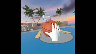 I MADE MY FIRST HOOP IN GYM CLASS (vr basketball game) #shorts #vr #gymclass #oculusquest2
