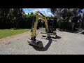 new yanmar vio35 walk around