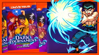 ICONIC Secret Rare! Dark Tournament: Yu Yu Hakusho Box Break! 👉 UniVersus CCG