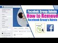 How to Remove Admin (Yourself) From Facebook Group | Facebook Group Admin Tutorial