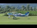 Robin DR 400/180R  takeoff with glider and landing at Airfield Nötsch | OE-KEZ