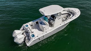 All New Tidewater 282CC Adventure Eqquipped with the Seakeeper Ride Trim Tab System!