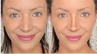 How to Contour a BIG NOSE | Stephanie Lange