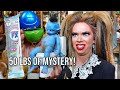 OPENING 50 LBS of Mystery Boxes! (Real Miniature Toilet, Sensory FX ASMR, Care Bears, etc!)