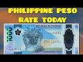 Philippine Peso (PHP) Exchange Rate Today | 06.06.24