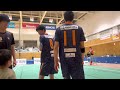 sepaktakraw 全日本セパタクローダブル選手権大会 決勝　阪神酒販first 佐藤、奈良輪 vs sc tokyo wings 1セット