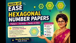 Hexagonal Numbers Made Easy 🔷 | Class 6 Maths Chapter 1 | NCERT