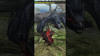 Satisfying Hammer Kill vs Nargacuga [MHP3rd] #gaming #monsterhunter