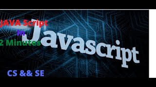 Learn JAVASCRIPT in just 2 MINUTES (2020)
