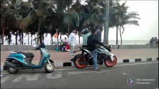 వైజాగ్ బీచ్ రోడ్#Vizag City Beach Road❤️