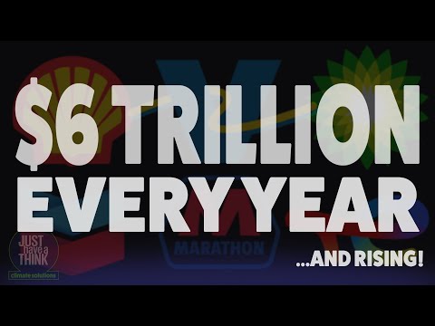 What subsidies does the fossil fuel industry receive from the federal government?