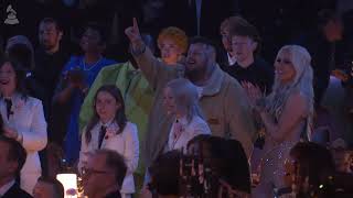 JELLY ROLL and BOYGENIUS Dance to MILEY CYRUS Performance | 2024 GRAMMYs