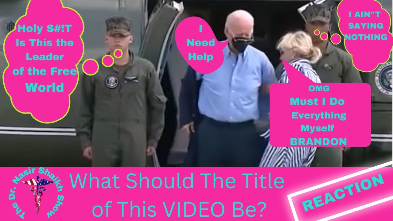 Joe BUMBLING Biden Can't EVEN Dress Himself - Needs Help From Dr. Jill ...