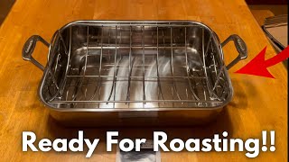 Cuisinart 16-Inch Roaster, Chef's Classic Rectangular #Roaster with Rack #review #cooking  #kitchen