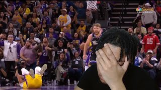Kxxshr Reacts To Lakers vs Kings | Full Game Highlights | WHAT IS WRONG WITH HIM??