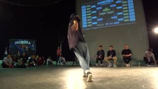 天厳 vs Chill WooT BEST4 / PANDORA vol.4 BREAK DANCE BATTLE