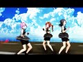 【mmd艦これ・glide】お姉ちゃんセンターのハズのに目立たなくてピリピリ？【お宮式陽炎改二・不知火改二・黒潮改二】