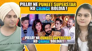 Puneet Ko Pillay Ne Bhi cringe Bol Diya !!! Ahmed khan Podcast Indian Reaction