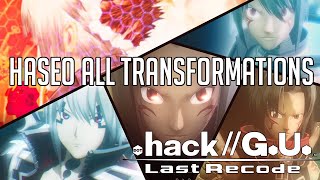 Dot Hack//G.U. Last Recode - Haseo All Transformations