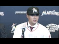 wei yin chen s miami marlins press conference 01 19 2016