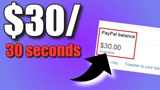Earn $30 Every 30 Seconds FREE! EARN MONEY ONLINE