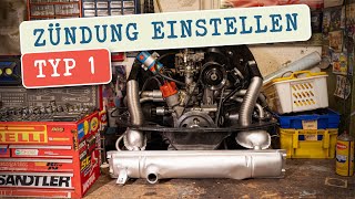 Zündung einstellen mit Zündpistole | am VW Typ 1 | Käfer Bus T1 T2