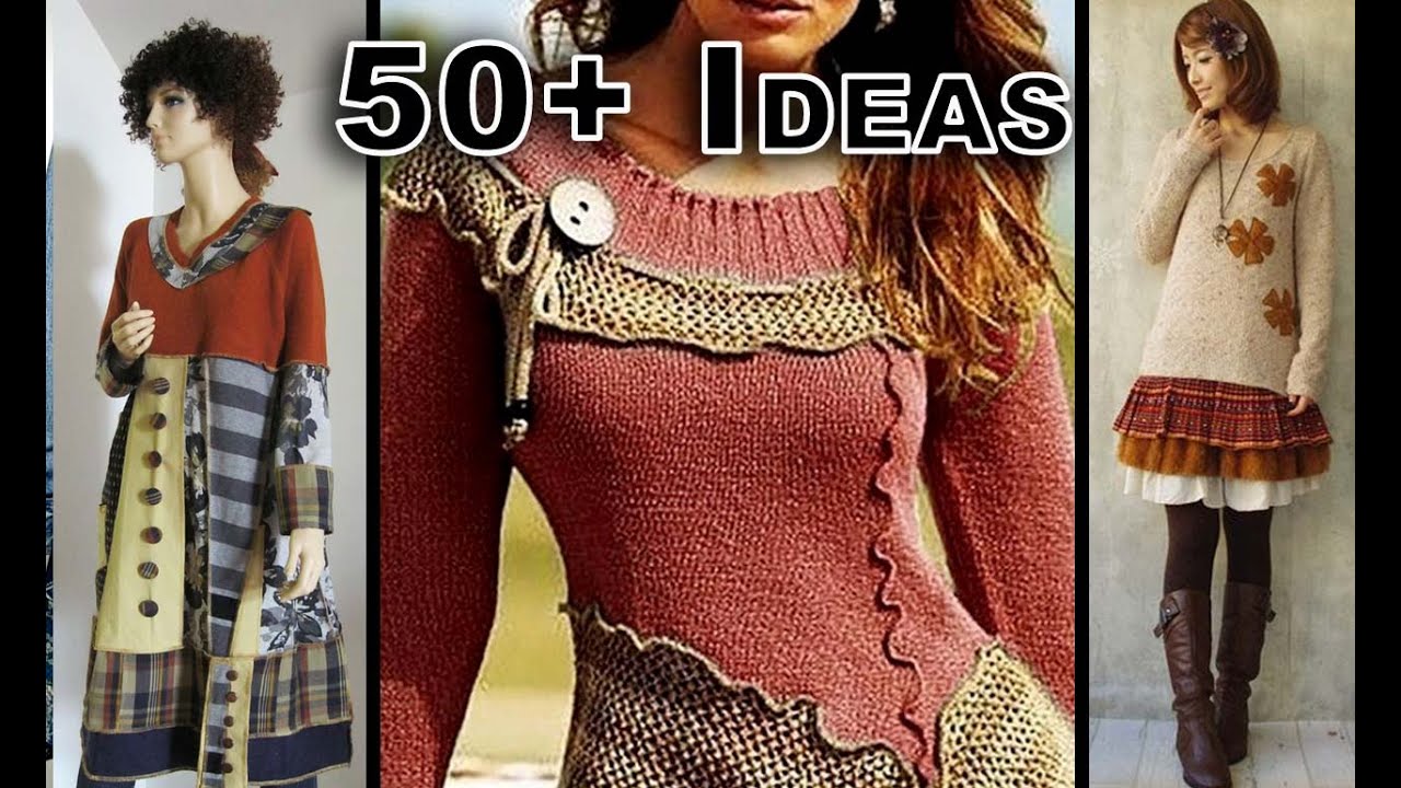 50 Upcycled Sweaters To Inspire Your Next Project Ep 2 Youtube