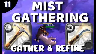 SOLO MIST GATHERING - GATHER \u0026 REFINE: 100 HOUR SERIES | ALBION ONLINE