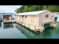 15 x 45 Floating Cabin/Boat House (Approx 610sqft of Living Space) For Sale on Norris Lake Tennessee