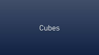 CC Week 11 Math Cubes 5th Ed