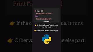 Python If Else Explained in 30 Seconds | Python Tutorial for Beginners