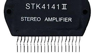 S T K 4141 IC Stereo Ors Amplifier