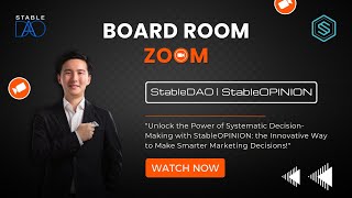 StableOPINION Pre-launch Series: The Innovative Way to Make Smarter Marketing Decisions