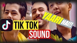 Yaari hai | Tiktok | sound | Tony Kakkar | Siddharth Nigam | Riyaz Aly | Happy Friendship Day
