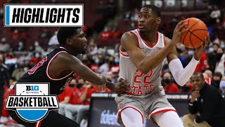 IUPUI at Ohio State | Big Ten Men's Basketball | Highlights | Jan. 18, 2022