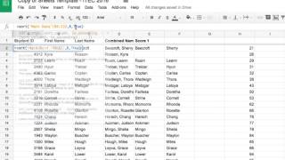 Sort Function in Google Sheets