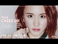 TWICE - Cheer Up | Line Distribution