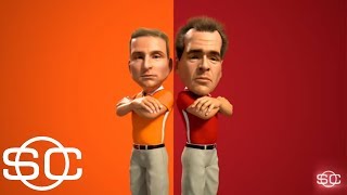An animated look at Dabo Swinney's and Nick Saban's coaching styles | SportsCenter | ESPN