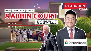 Live Auction @ 8 Abbin Court, Rowville