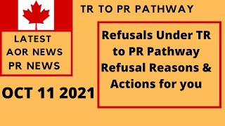 More Refusals under Tr to PR Pathway! Step by Step Action for you.